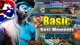 Mobile Legends - GOSU/ULVL BASIC BEST MOMENT AT MPL PH SEASON 5!