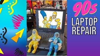 90s Laptop Repair and Simpsons Nostalgia