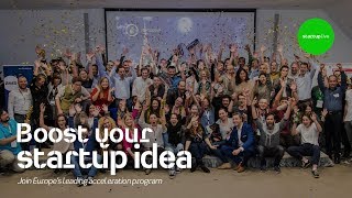 Startup Live - the leading acceleration program