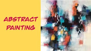 How to Paint an Abstract Painting | Abstract Art