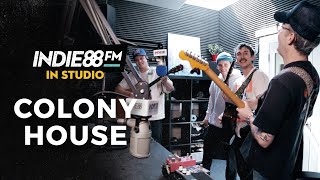 Colony House perform "You Know It" live in the Indie88 Studio