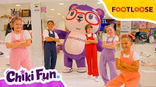 ¡Visitamos Footloose!👟El regreso más cool | @KidsChikiShow