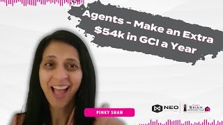Real Estate Agents, Earn $54,000 More in GCI