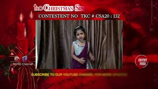 TKC HD CHRISTMAS SINGERS 2020|TKC#CSA20: 132 | JOHANNA.V | NAGERCOIL|ONLINE SINGING CONTEST