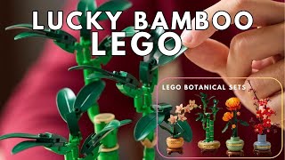 LEGO Lucky Bamboo & Mini Orchid Sets Botanicals Nature-Inspired Builds (CHINESE NEW YEAR 2025)