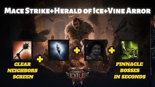 BUILD NOT WORKING after patch! PoE 2 | Titan -  Mace Strike - Vine Arrow - Herald of Ice |