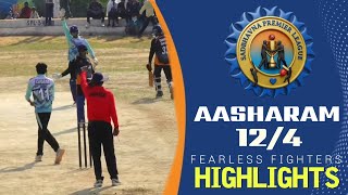 HIGHLIGHTS ⚡ | AASHARAM 🔥 | 12/4 | FF | SPL-3 BARAULI | Karauli Sports #cricket 