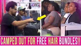 Is Free Weave the New Wave?  Free Weave Mania In Mobile, Alabama, Grand Opening Hair Store 