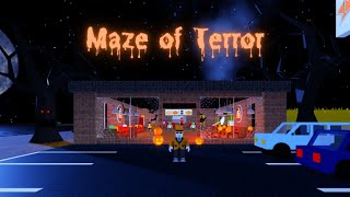 🎃2025 Maze of Terror in Work At A Pizza Place!