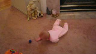 Lily crawls 2