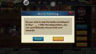 Ultimate Ninja Ninja King : New Trial system autobuy Buff 🙃🙃