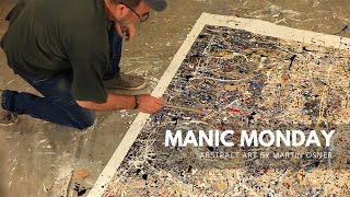 "Manic Monday" | Original abstract artwork by Martin Osner | Official Trailer