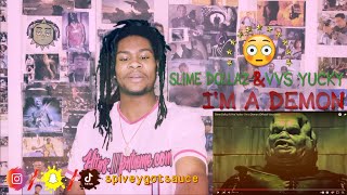 Reaction - Slime Dollaz x Vvs Yucky "I'm A Demon" (Official Visualizer)