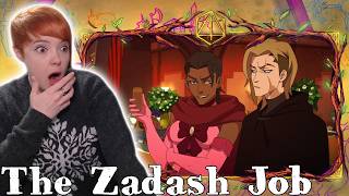 What an ENDING!!!! Mighty Nein s1 ep 8: The Zadash Job Reaction