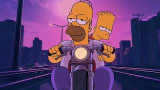 💙 H o m e r      S i m p s o n  💙   Chill Drive   Electronic Music Mix  Slow Drive Chilli Music💙