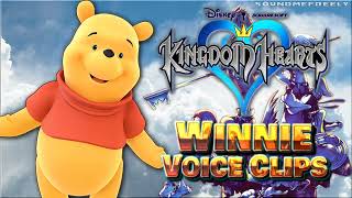 All Winnie the Pooh Voice Clips • Kingdom Hearts • Voice Lines • KH1 2002 (Jim Cummings)