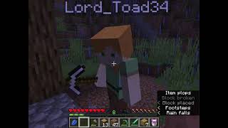 Me and my brother play Minecraft!!