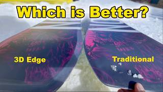 3D Edge VS Traditional Snowboard Edge
