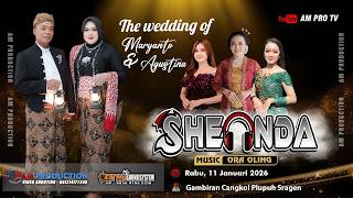 Live SHENDA Music - Wedding Maryanto & Agustina - New MJ Audio - AM Production - 11 Februari 2026