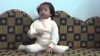 Syrian child ...funny .....طفلة سوري