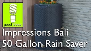 Impressions Bali 50 Gallon Rain Saver