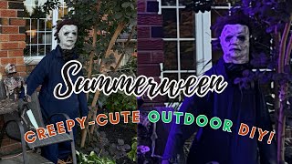 🎃 DIY Michael Myers Halloween Prop | Life-Size Outdoor Halloween Decoration Tutorial 👻
