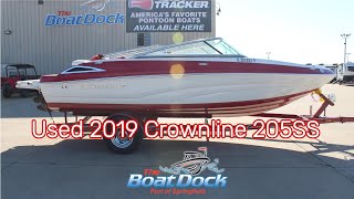 2019 Crownline 205 SS – Stylish, Sporty, and Ready for the Water! 🚤
