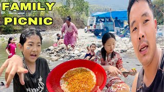 Hill Boy Ko Family Picnic || Full Family Vlog Hernus Hola❤️