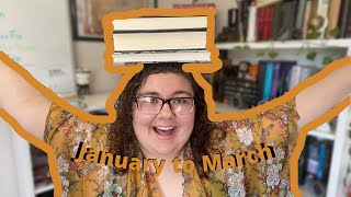 3 books in 3 months - January to March wrap-up