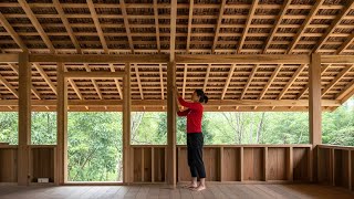 Woman REVIVES burnt-down house into a WOODEN HOUSE in 109 days | By @Lý Thị Viện