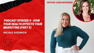 Podcast Episode 9 - How Your Health Effects Your Marketing With Dr. Laura Decesaris (Part 5)