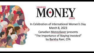 International Women's Day with Barkha Rani, CFA