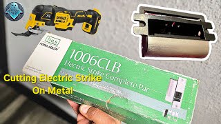 Cuttin Electric Strike On Metal #tiktok #shorts #tech