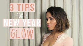 3 Beauty Tips to GLOW in the New Year! Hollywood Glam Squad New Year’s Make-Up Tutorial