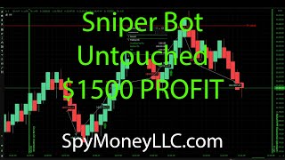 Automated Sniper Bot That Made Me $1500 Today #futurestrading #autotrading