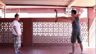 Archery Trick-shot Gone-Wrong: William Tell Apple-Shot Fail