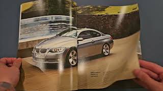 ASMR Page Turning - BMW 3 Series Brochure