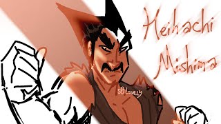 HEIHACHI MISHIMA [speed-paint]🥊💥