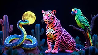 3D Hologram video Animals in MEXICO 🇲🇽🦎 | You Won’t Believe These 3D Animal Holograms