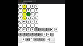 LiveWeb wordle game
