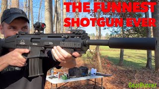 This Scar Clone Shotgun Is So Much Fun