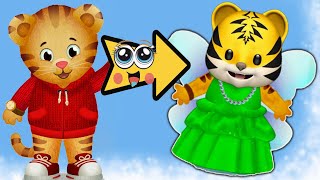 Daniel Tiger's Fairy Princess Makeover 🐯 Daniel Tiger Gameplay