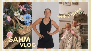 STAY AT HOME MOM VLOG: spanx haul, more 1st birthday prep, kids church update & more!