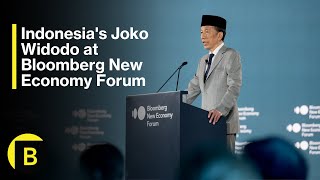 Indonesia's Joko Widodo at Bloomberg New Economy Forum