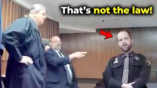 Cop Gets DESTROYED in Court but the Bodycam BACKFIRES