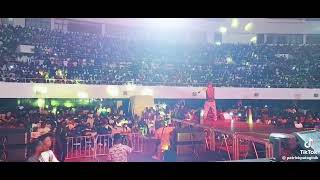 lazzybowy performance at fancy Gadam Competition Album concert 🏟️