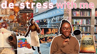 this video ends when i'm happy again (ways to de-stress & focus on the good). fall in new york city🤎