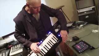 Jordan Rudess Using the AX-09 to Control iPad Apps