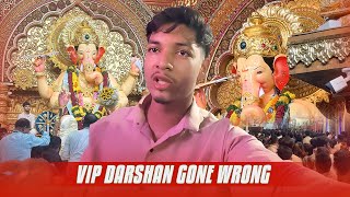 Lalbaug VIP Darshan went wrong😅 | Pune to Mumbai | Day 3