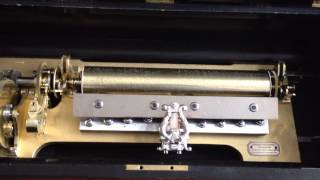 1879 Paillard  Musical Box playing Le Prophète by Meyerbeer